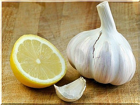 Garlic and lemon