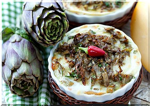 artichoke flan