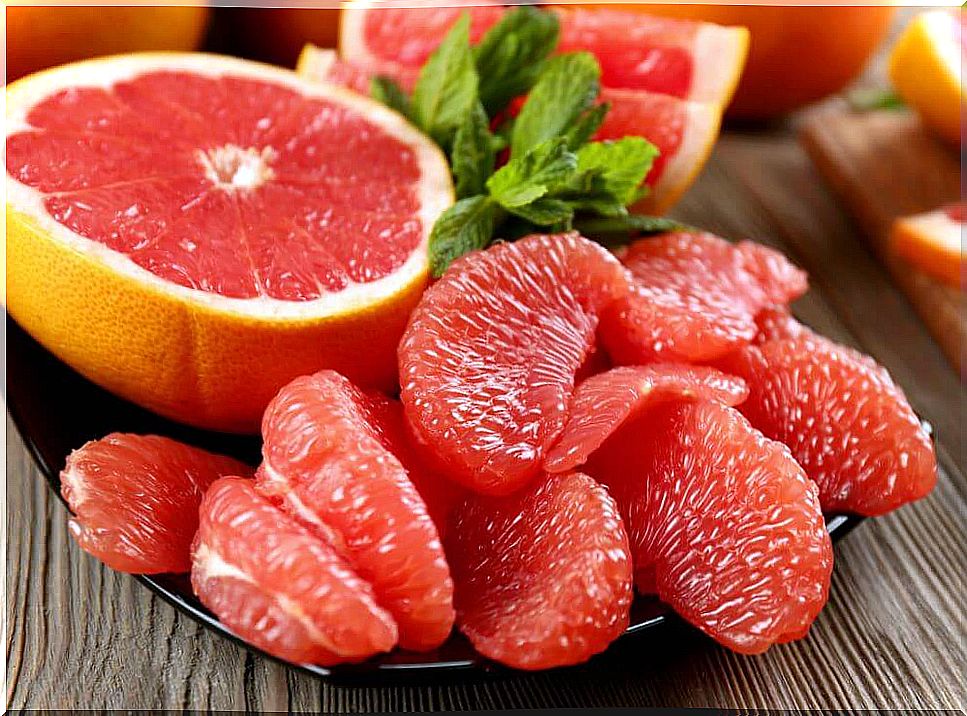 Grapefruit is a very satisfying fruit.