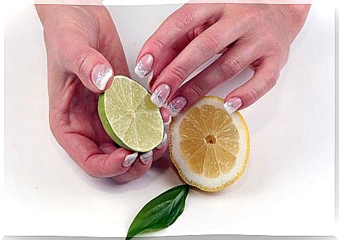 lemon for nails